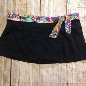 Black swim skirt by a.n.a. size 16